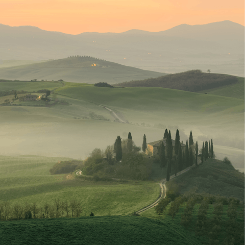 Explore beautiful Tuscany, including the nearby town of Calci