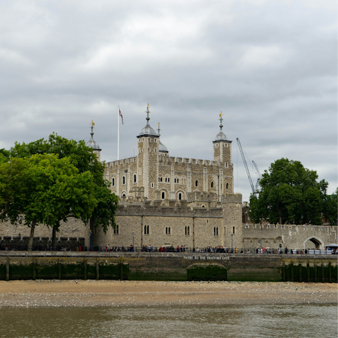 Explore the city's oldest cultural landmark, the Tower of London