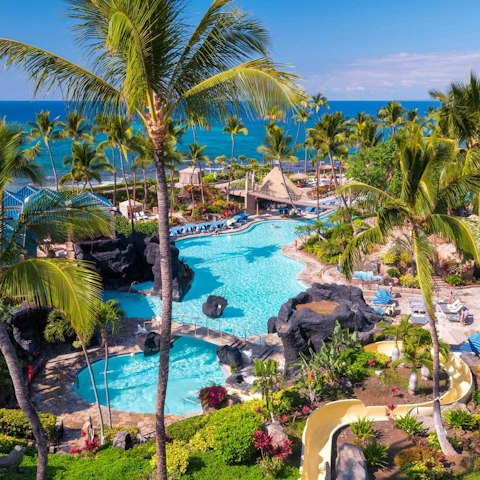 Enjoy the resort amenities, including the pools