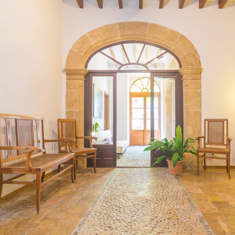 Stay in a traditional Spanish townhouse with plenty of original features
