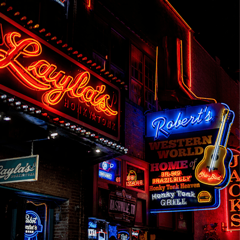 Discover iconic venues on Broadway, a five-minute drive away