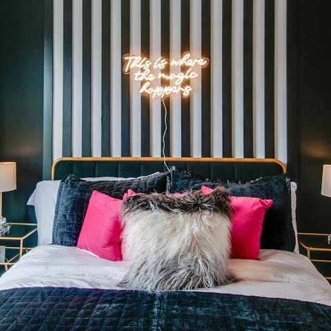 Get some beauty sleep after a day of exploring
