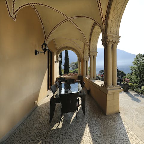 Look forward to devouring Italian cuisine in the sunshine