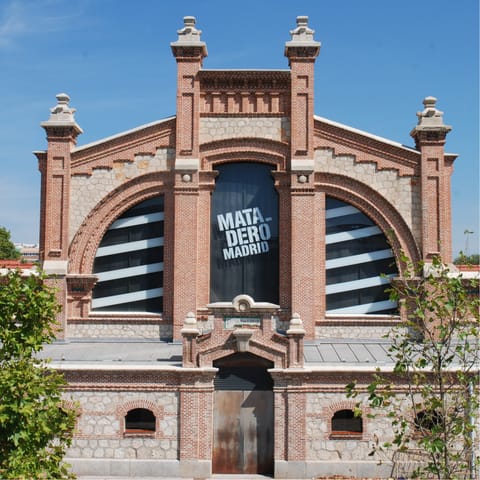 Enjoy a day of contemporary culture at Matadero Madrid nearby