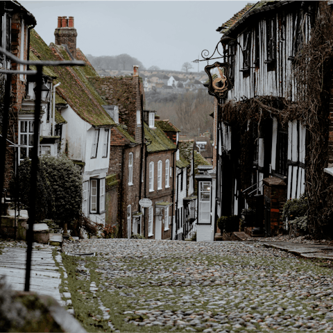 Take a day trip to historic Rye, about a twenty-minute drive away