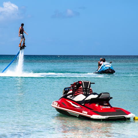 Try a new sport and feel a surge of adrenaline