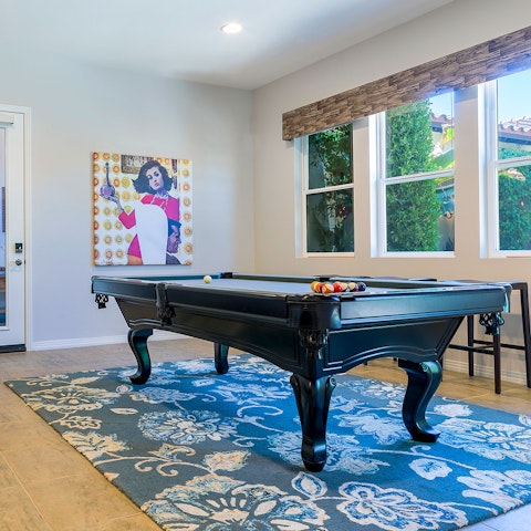 Start a pool tournament among the home's guests
