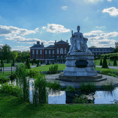 Start your London adventure with a stroll to Kensington Gardens