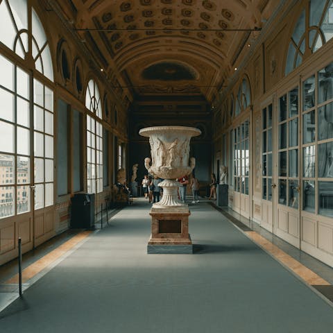 Admire Renaissance masterpieces in the Uffizi Galleries