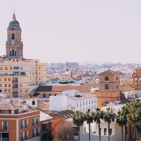 Experience the vibrant heart of Málaga from the city centre