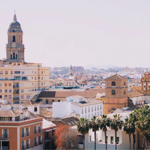 Experience the vibrant heart of Málaga from the city centre