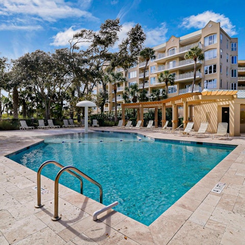 Make a splash in the shared swimming pool