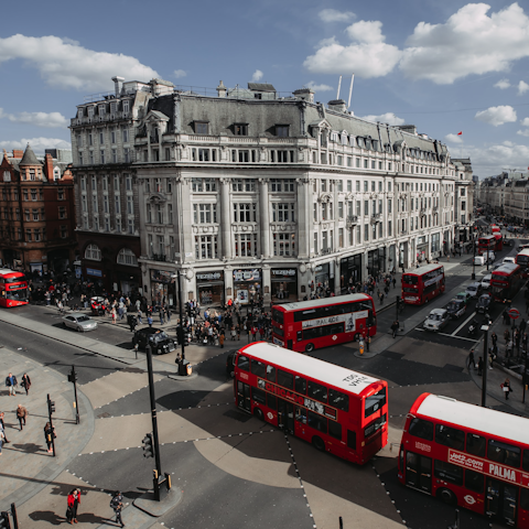 Hit the shops on Oxford Street – it's four stops away