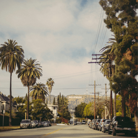 Drive into nearby Beverly Hills for a shopping afternoon