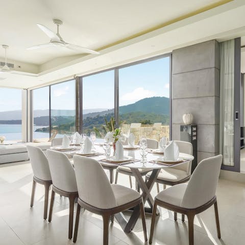 Have the private chef serve up some authentic Thai culinary delights