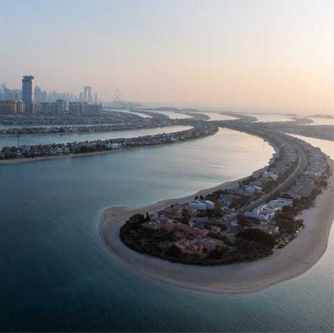 Sample the fine-dining restaurants on the Palm Jumeirah