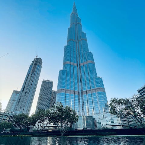 Be awestruck by the world's tallest building – the incredible Burj Khalifa