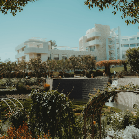 Discover the must-see Getty Center – a ten-minute drive away