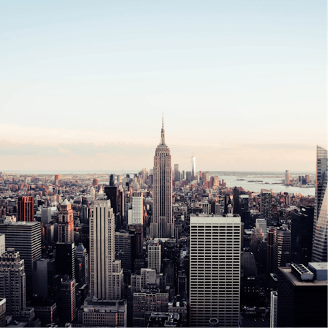 Walk to the Empire State Building in sixteen minutes