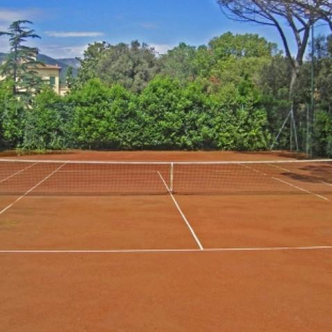 Get the rallies going on the clay tennis court