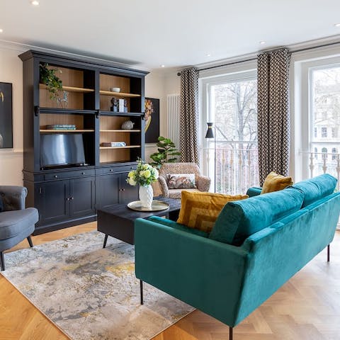 Enjoy atmospheric views whilst relaxing in the living room