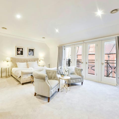 Wake up in luxury