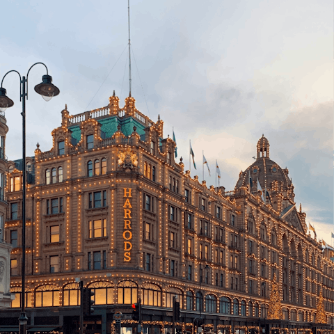 Embrace the magic of Knightsbridge from Harrods