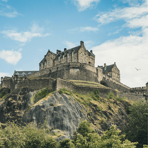 Spend a day sightseeing in nearby Edinburgh