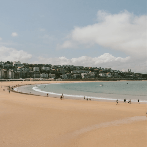 Swim in the Cantabrian Sea