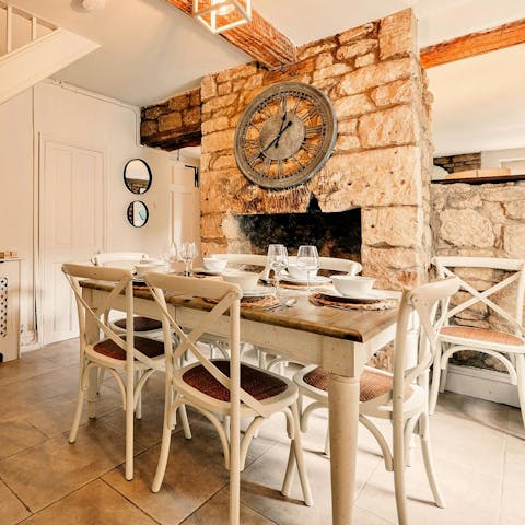 Gather for cosy evenings at home or head to the local pub