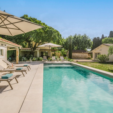 Grab a book and head poolside