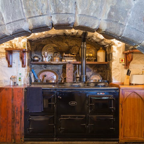 Fire up the AGA for a rowdy feast
