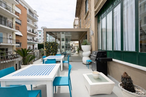 Fire up the barbecue on the generous terrace