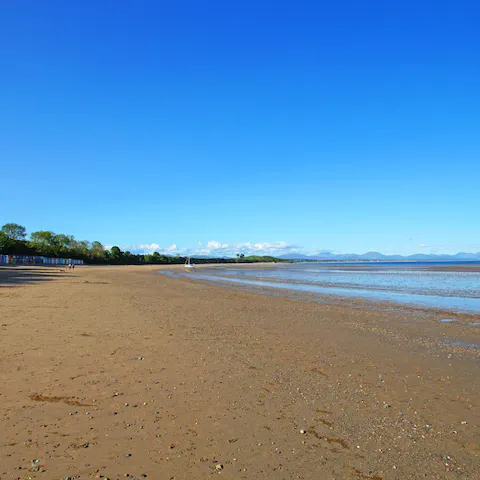 Stay just a short walk from Llanbedrog Beach