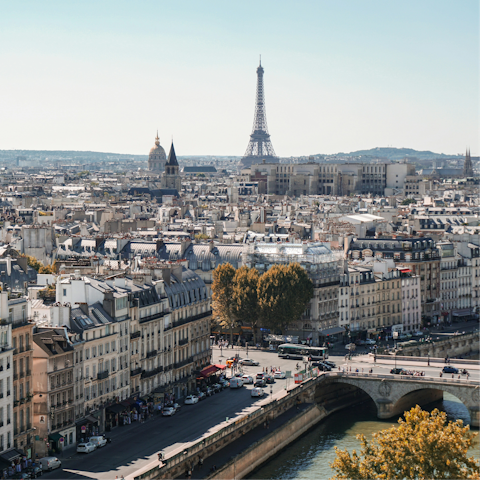 Stay in the 1st arrondissement, a short hop on the metro from all of the capital's sights