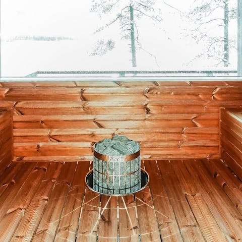 Do as the Finns do and start the day with a restorative session in the sauna