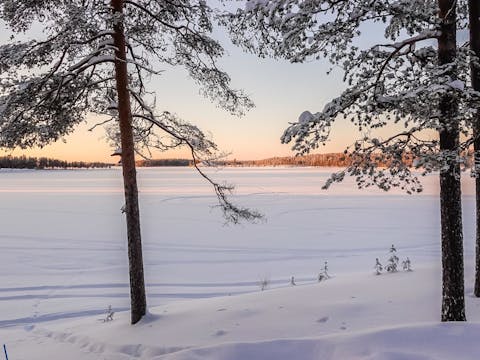 Stroll along the banks of Yli-Suolijärvi lake, a minute's walk from your house