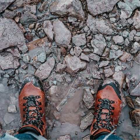 Lace up your boots and hit the hiking trails to explore the stunning landscapes