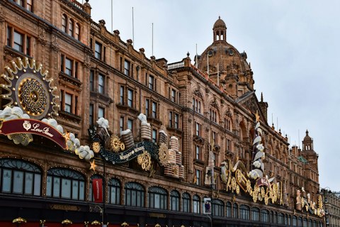 Shop the iconic Harrods in Knightsbridge, under a fifteen-minute walk away