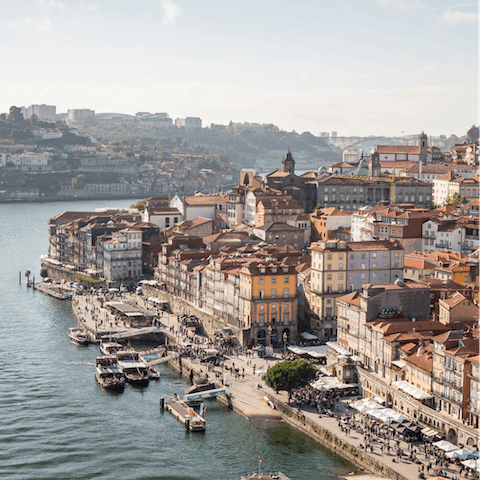 Enjoy leisurely strolls alongside the river – just a short Metro ride away