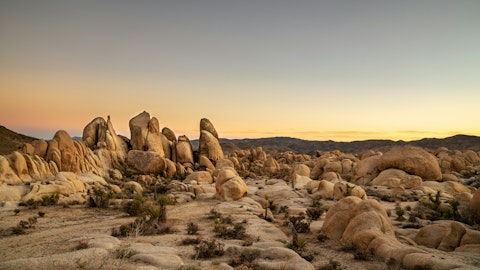 Head out on a desert hike in Joshua Tree
