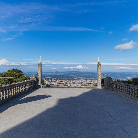 Make the short journey to beautiful Braga where you'll find a wealth of historical treasures as well as a lively cultural scene