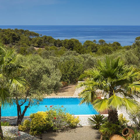 Enjoy epic sea views from this home