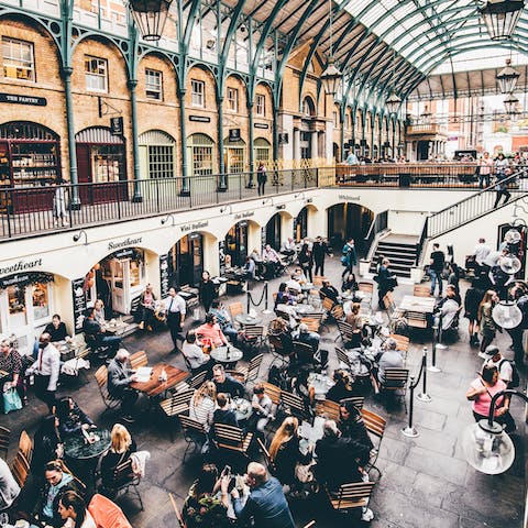 Explore Covent Garden, on the home's doorstep