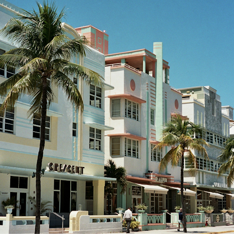 Explore the Art Deco streets of South Beach