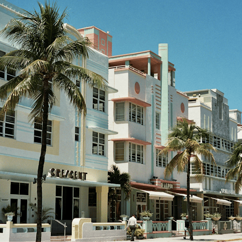 Explore the Art Deco streets of South Beach
