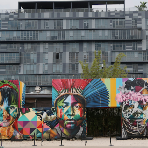 Check out the street art in the Wynwood Art District