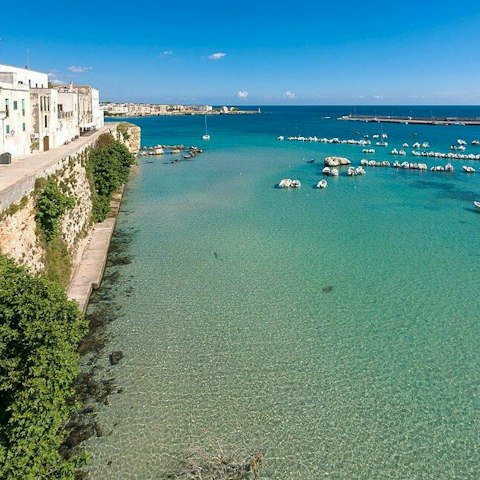 Pack a beach bag and explore the beautiful coast of Puglia
