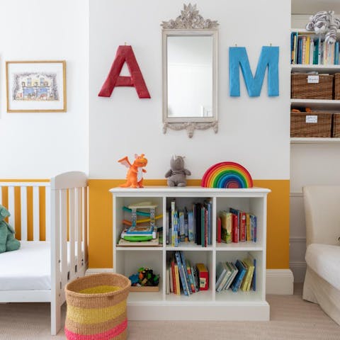 Give little ones their space in the kid-friendly bedroom