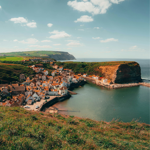 Take picturesque walks along the coastline